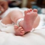 New born in a hospital