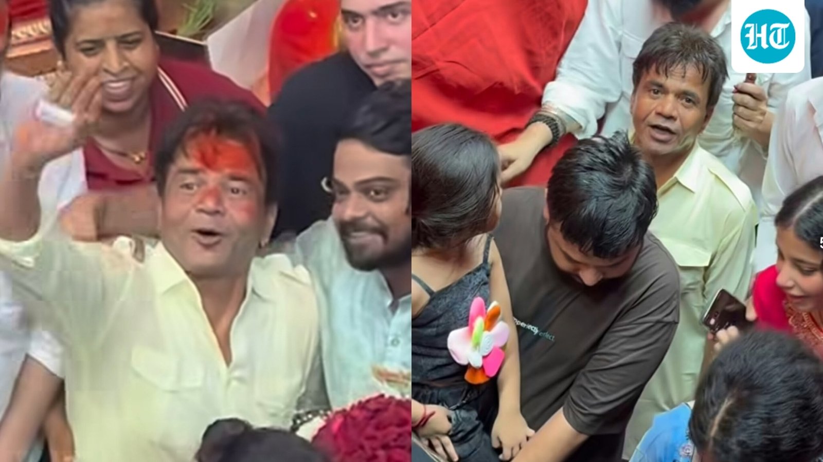 Rajpal Yadav skips VIP line at Lalbaugcha Raja, stands in public queue ...